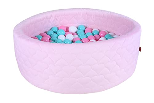 Knorrtoys 68199 - Bällebad Soft - Cosy Heart Rose - 300 Balls Rose/Creme/lightblue Knorrtoys 68199 - Bällebad Soft - Cosy Heart Rose - 300 Balls Rose/Creme/lightblue von knorr toys