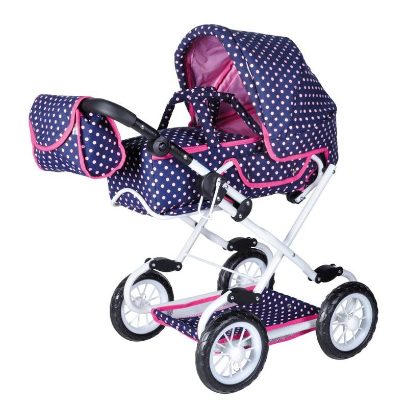 Puppenkombi Salsa, Design ocean pink dots von knorrtoys