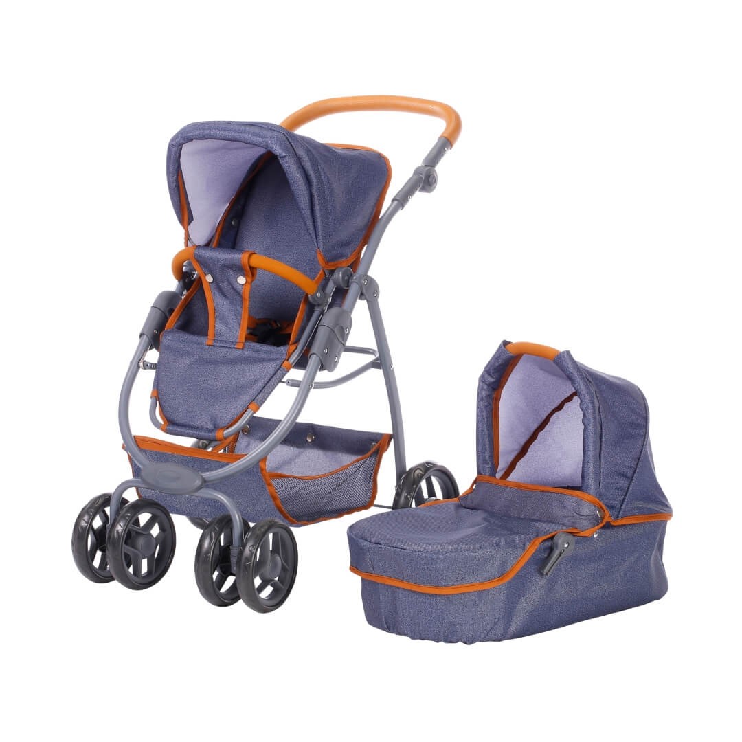 Puppenwagen Coco - dar blue Puppenwagen Coco - dar blue von knorrtoys