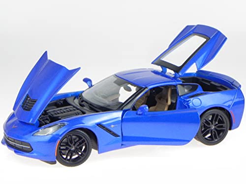 Chevrolet Corvette C7 Stingray 2014 blau Modellauto 31677 Maisto 1:18 Chevrolet Corvette C7 Stingray 2014 blau Modellauto 31677 Maisto 1:18 von koenig-tom