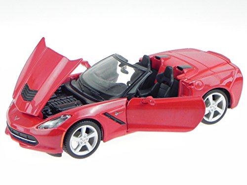 Chevrolet Corvette C7 Stingray Cabrio rot Modellauto 31368 Maisto 1:24 Chevrolet Corvette C7 Stingray Cabrio rot Modellauto 31368 Maisto 1:24 von koenig-tom