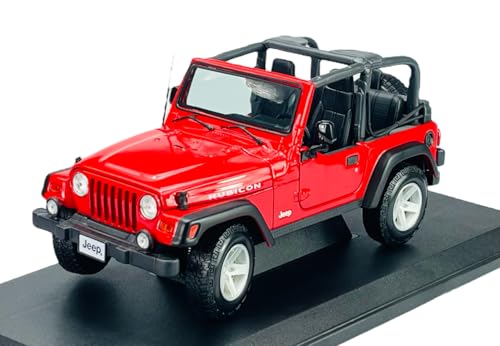 Jeep Wrangler Rubicon rot Modellauto 31663 Maisto 1:18 Jeep Wrangler Rubicon rot Modellauto 31663 Maisto 1:18 von koenig-tom