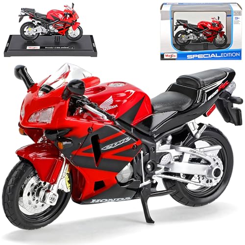 Maisto Hon-da Cbr600rr CBR 600 Cbr600 Rr Rot 1/18 Modellmotorrad Modell Motorrad von Maisto