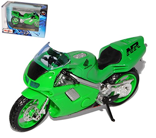 Maisto Hon-da NR Grün mit Sockel 1/18 Modell Motorrad mit individiuellem Wunschkennzeichen Maisto Hon-da NR Grün mit Sockel 1/18 Modell Motorrad mit individiuellem Wunschkennzeichen von koenig-tom