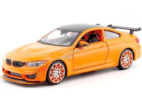 koenig-tom TAVITOYS 1/24 Special BMW M4 GTS Orange (31246OR), Auto, Modellauto, Kinder, Unisex Kinder von koenig-tom
