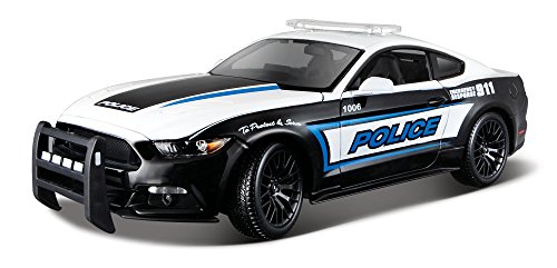 Maisto M31397 Polizei 1:18 Ford Mustang GT Police, Schwarz, Einheitsgröße Maisto M31397 Polizei 1:18 Ford Mustang GT Police, Schwarz, Einheitsgröße von Maisto