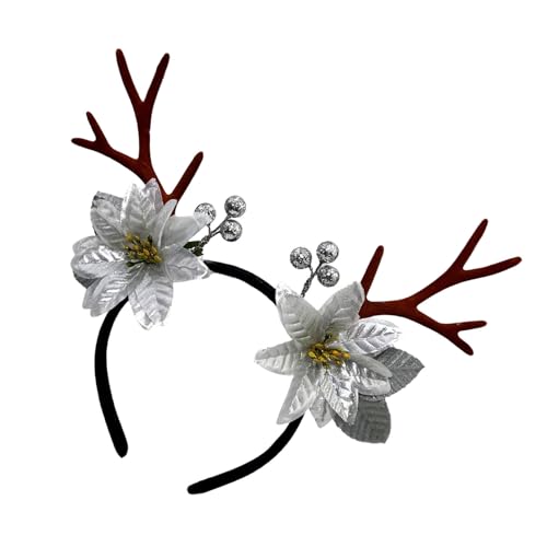 kokdid Geweih Blume Stirnband Weihnachten Kopfbedeckung Weihnachten Party Foto Requisiten Party Kopfbedeckung Cosplay Zubehör kokdid Geweih Blume Stirnband Weihnachten Kopfbedeckung Weihnachten Party Foto Requisiten Party Kopfbedeckung Cosplay Zubehör von kokdid