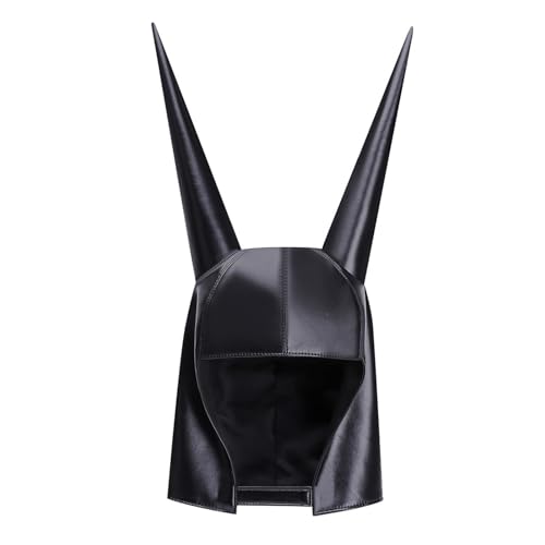 kokdid Punk PU Leder Zylinder für Halloween Kostüm und Party Cosplay Dressingup Kopfbedeckung für Erwachsene und Festival Event kokdid Punk PU Leder Zylinder für Halloween Kostüm und Party Cosplay Dressingup Kopfbedeckung für Erwachsene und Festival Event von kokdid