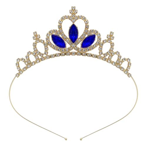 kokdid Queen Crowns Blingbling Stirnband Herz Kopfbedeckung glitzernde Foto-Requisiten Halloween Party Kopfbedeckung Cosplay Zubehör von kokdid