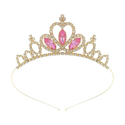 kokdid Queen Crowns Blingbling Stirnband Herz Kopfbedeckung glitzernde Foto-Requisiten Halloween Party Kopfbedeckung Cosplay Zubehör von kokdid