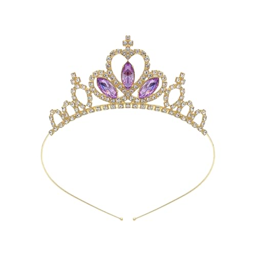 kokdid Queen Crowns Blingbling Stirnband Herz Kopfbedeckung glitzernde Foto-Requisiten Halloween Party Kopfbedeckung Cosplay Zubehör von kokdid