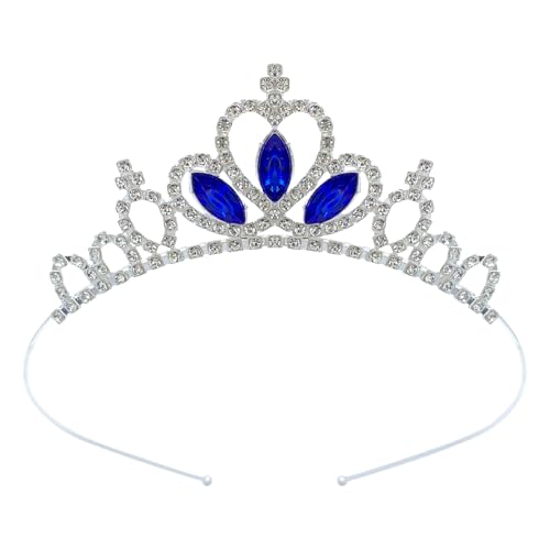 kokdid Queen Crowns Blingbling Stirnband Herz Kopfbedeckung glitzernde Foto-Requisiten Halloween Party Kopfbedeckung Cosplay Zubehör von kokdid