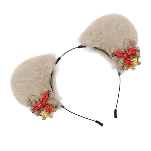 kokdid Stirnband Pelzige Ohren Pailletten Kopfbedeckung Weihnachten Party Foto Requisiten Party Kopfbedeckung Cosplay Zubehör kokdid Stirnband Pelzige Ohren Pailletten Kopfbedeckung Weihnachten Party Foto Requisiten Party Kopfbedeckung Cosplay Zubehör von kokdid
