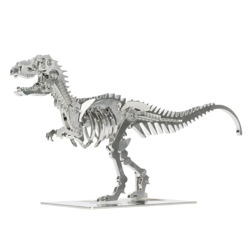 Kolotesame T.rex 3D-Metallpuzzle Wolf-Modell für Erwachsene, DIY-Dinoskelett-Modellbausatz, EIN kreatives Puzzle-Modell für Männer oder EIN Geschenk für 3D-BAU-Enthusiasten Kolotesame T.rex 3D-Metallpuzzle Wolf-Modell für Erwachsene, DIY-Dinoskelett-Modellbausatz, EIN kreatives Puzzle-Modell für Männer oder EIN Geschenk für 3D-BAU-Enthusiasten von kolotesame