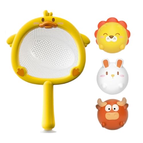 komsoup Badespielzeug für Kinder, Fischereinetz Set - Schwebendes Light Up Bath Toy - Schwimmendes Design Schwimmbedarf für Außenpool, , Park, Innenhof, Badezimmer komsoup Badespielzeug für Kinder, Fischereinetz Set - Schwebendes Light Up Bath Toy - Schwimmendes Design Schwimmbedarf für Außenpool, , Park, Innenhof, Badezimmer von komsoup