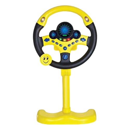 komsoup Lenkrad Kinder Spielzeug, Vertikal Simuliertes Tragbares Fahrspielzeug Mit Ständer, Früh Bildung Tun Spielspielzeug Rollenspiel Für Jungens Und Mädchen komsoup Lenkrad Kinder Spielzeug, Vertikal Simuliertes Tragbares Fahrspielzeug Mit Ständer, Früh Bildung Tun Spielspielzeug Rollenspiel Für Jungens Und Mädchen von komsoup