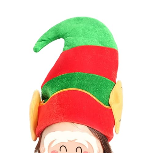 komsoup Lustige Weihnachtsmütze, Weihnachtsmützen für Erwachsene | Klassische süße Elfen-Weihnachtsmütze - Foto-Requisiten, Urlaubskostüm-Zubehör für Rollenspiele, Kinder und Erwachsene komsoup Lustige Weihnachtsmütze, Weihnachtsmützen für Erwachsene | Klassische süße Elfen-Weihnachtsmütze - Foto-Requisiten, Urlaubskostüm-Zubehör für Rollenspiele, Kinder und Erwachsene von komsoup