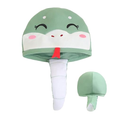 komsoup Plüsch-Schlangenhut, Cartoon-Tierhut,Warme weiche Plüsch-Schlangen-Maskerade-Cosplay-Kopfbedeckung - Lustige Cosplay-Partys, Fotokabinen-Requisiten, neuartige Performance-Mütze für Kinder und komsoup Plüsch-Schlangenhut, Cartoon-Tierhut,Warme weiche Plüsch-Schlangen-Maskerade-Cosplay-Kopfbedeckung - Lustige Cosplay-Partys, Fotokabinen-Requisiten, neuartige Performance-Mütze für Kinder und von komsoup