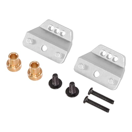 kowaku 1/12 RC-Auto-Stoßdämpferhalterungen, Teile direkt ersetzen, ferngesteuerte Automodellteile für MN168 MN82 LC79 MN78, Silber kowaku 1/12 RC-Auto-Stoßdämpferhalterungen, Teile direkt ersetzen, ferngesteuerte Automodellteile für MN168 MN82 LC79 MN78, Silber von kowaku