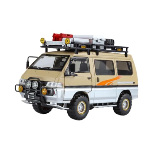 kowaku 1/24 Crawler Car Pull Light Toy Outdoor Campingauto Sammlerschaftsmodell, Gelb von kowaku