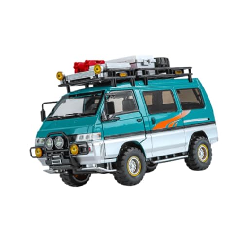 kowaku 1/24 Crawler Car Pull Light Toy Outdoor Campingauto Sammlerschaftsmodell, GrÜn von kowaku