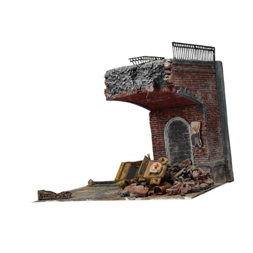 kowaku 1/35 Bridge Building Model Architecture Szene, Diorama DIY Layout -Landschaft, Micro Landschaft Display Sandtabelle Layout Requisite, Style B kowaku 1/35 Bridge Building Model Architecture Szene, Diorama DIY Layout -Landschaft, Micro Landschaft Display Sandtabelle Layout Requisite, Style B von kowaku