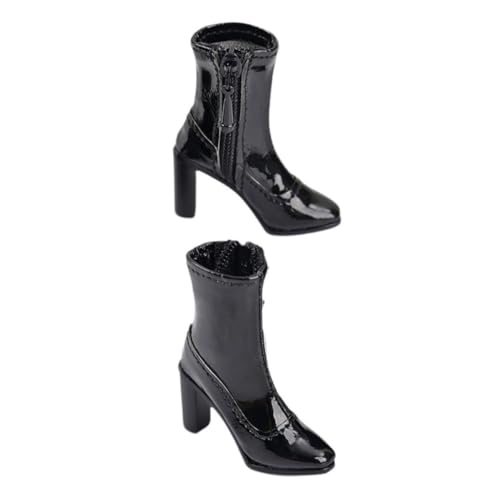 kowaku 1/6 Kurze Stiefel für Figurenkörperrequisiten, die trendy weiche leichte Miniatur -Knöchelstiefel Puppenmodell hohe Heeled -Schuhe verknüpfen kowaku 1/6 Kurze Stiefel für Figurenkörperrequisiten, die trendy weiche leichte Miniatur -Knöchelstiefel Puppenmodell hohe Heeled -Schuhe verknüpfen von kowaku