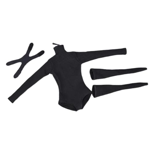 kowaku 1/6 Skala Overalls Gym Kleidung Strampler Sommer Outfits für 12'' Weibliche Puppen Figur, Schwarz kowaku 1/6 Skala Overalls Gym Kleidung Strampler Sommer Outfits für 12'' Weibliche Puppen Figur, Schwarz von kowaku