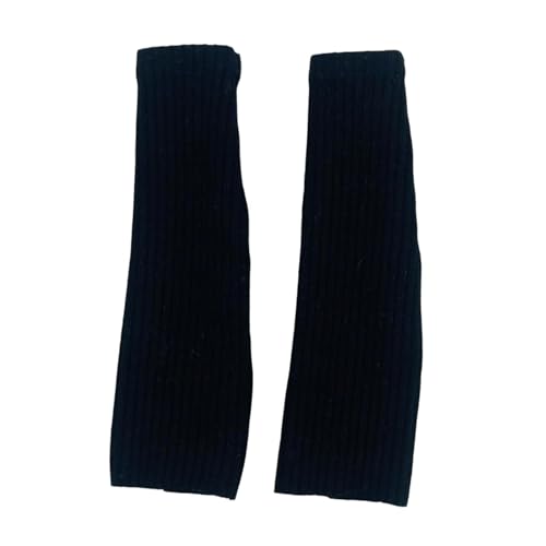 kowaku 1/6 Skala weibliche Actionfigur Strickbein, wärmer fußloses Socken Modell, Miniaturpuppendekoration, Schwarz von kowaku