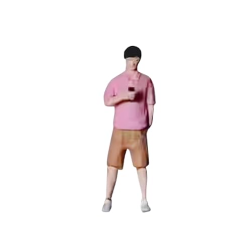 kowaku 1/64 Figur handbemaltes Harzmodell Mini Puppen Diorama Kollektion Sand Tabelle Gebäude Kit Fotografie DIY -Projekt von kowaku