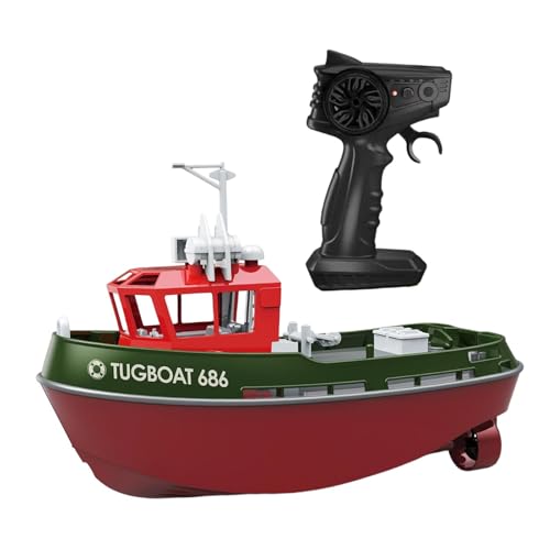 kowaku 1/72 RC Tugboat Play Water Spielzeug Fernbedienungsboot RC -Boot für Kinder, GrÜn kowaku 1/72 RC Tugboat Play Water Spielzeug Fernbedienungsboot RC -Boot für Kinder, GrÜn von kowaku