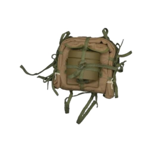 kowaku 1: 6 Skala -Figur Rucksack Mini -Spielzeug -Modelldekoration präsentiert eine realistische Gepäck -Rucksackbeutel für 12 "männliche Aktionsfiguren von kowaku