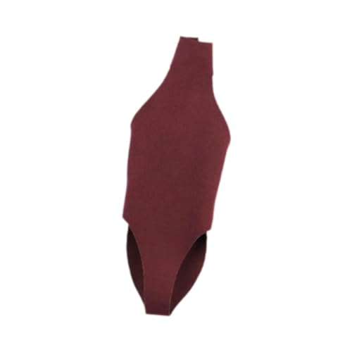 kowaku 1: 6 weibliche Puppenkleidung, Mini Badeanzug, handgefertigte Mode -Action -Figur Kleidung für 12 -Zoll -Skala Weibliche Figurenzubehör, Dunkelrot von kowaku
