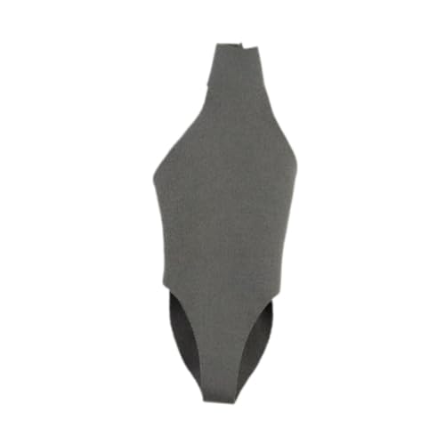 kowaku 1: 6 weibliche Puppenkleidung, Mini Badeanzug, handgefertigte Mode -Action -Figur Kleidung für 12 -Zoll -Skala Weibliche Figurenzubehör, Grau von kowaku
