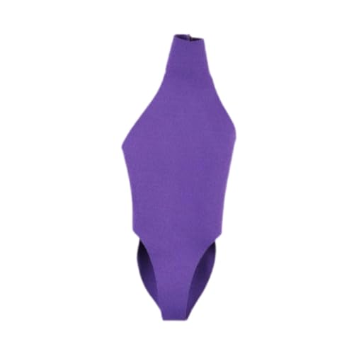 kowaku 1: 6 weibliche Puppenkleidung, Mini Badeanzug, handgefertigte Mode -Action -Figur Kleidung für 12 -Zoll -Skala Weibliche Figurenzubehör, Hellviolett von kowaku