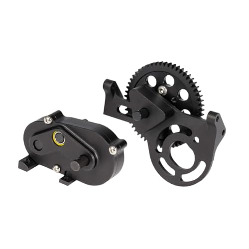 kowaku 1:10 RC -Auto RC -Auto -Ersatzzubehör RC Getriebe Vordere RC -Autogetriebe für Ersatzteile Ersatz, Schwarz von kowaku