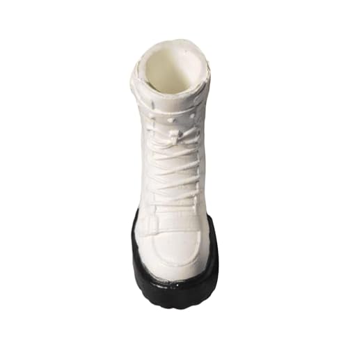 kowaku 1:12 Skala Women's Boots Schuhe, Arbeitsstiefel, Accessoires Cosplay stilvolle Miniatur -Action -Figuren Kostüm für Aktionfiguren, Weiß kowaku 1:12 Skala Women's Boots Schuhe, Arbeitsstiefel, Accessoires Cosplay stilvolle Miniatur -Action -Figuren Kostüm für Aktionfiguren, Weiß von kowaku