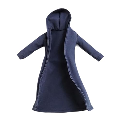 kowaku 1:12 Windmantel, Miniaturkleidung, handgemachte Kleidung, Modepuppenzubehör für 6 Zoll Puppenmodell von kowaku