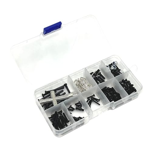 kowaku 1:16 RC Auto Schrauben Kits mit Lagerung Box für 16101 16102 Q130A 16103 16104 kowaku 1:16 RC Auto Schrauben Kits mit Lagerung Box für 16101 16102 Q130A 16103 16104 von kowaku