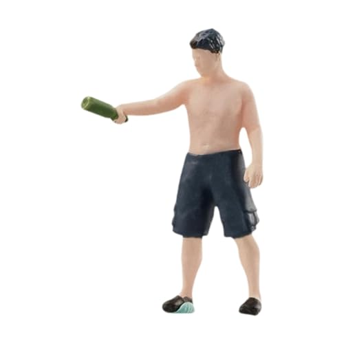 kowaku 1:64 Miniaturfigur Mini People Figurine Photography Trinken Bruder menschlicher Figuren Modell Harzpuppenmodell für Wohnung kowaku 1:64 Miniaturfigur Mini People Figurine Photography Trinken Bruder menschlicher Figuren Modell Harzpuppenmodell für Wohnung von kowaku