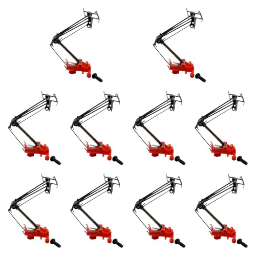kowaku 10 Stück 1/87 Armstromabnehmerbogen, einarmiger Antennenständer, elektrisches Traktionsantennenteil für Modelleisenbahn kowaku 10 Stück 1/87 Armstromabnehmerbogen, einarmiger Antennenständer, elektrisches Traktionsantennenteil für Modelleisenbahn von kowaku
