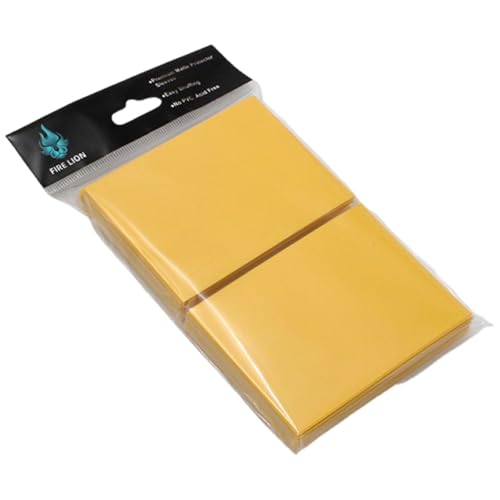 kowaku 100 stück Unterhaltung Karte Ärmeln Protector Ersatz Verwenden Frosted Karte Fall, Gelb kowaku 100 stück Unterhaltung Karte Ärmeln Protector Ersatz Verwenden Frosted Karte Fall, Gelb von kowaku