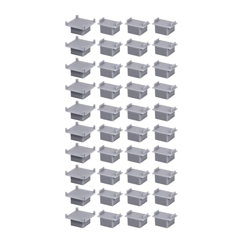 kowaku 10x Holz-Eisenbahngleis-Adapter, Spielzeug-Baukasten, Gleisverbinder, Baukasten, Lernspielzeug für Kleinkinder im Alter von 3 bis 5 Jahren, Geschenke, Grau kowaku 10x Holz-Eisenbahngleis-Adapter, Spielzeug-Baukasten, Gleisverbinder, Baukasten, Lernspielzeug für Kleinkinder im Alter von 3 bis 5 Jahren, Geschenke, Grau von kowaku