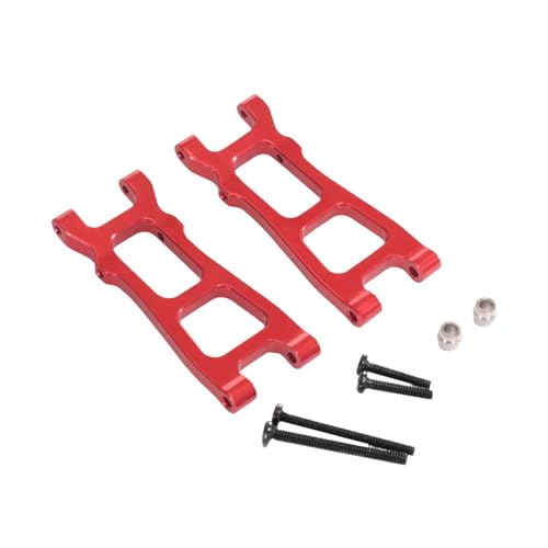 kowaku 2 Stücke hintere untere Suspension Arm RC Heckaufhängung Arm Stall Ersatz Ersatzteil 1/20 RC -Upgrade RC -Auto -Federung Arm, Rot von kowaku