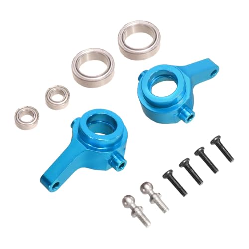 kowaku 2X Maßstab 1:18 Front Steering Cup Metall Lenkung Cups Upgrade RC Auto Zubehör für 184011 184008 DIY ACCS, Blau kowaku 2X Maßstab 1:18 Front Steering Cup Metall Lenkung Cups Upgrade RC Auto Zubehör für 184011 184008 DIY ACCS, Blau von kowaku
