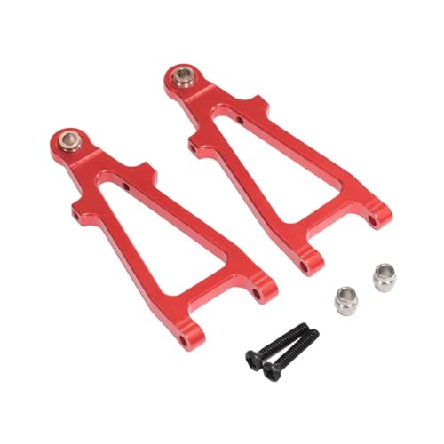 kowaku 2X RC -Auto vorne untere Schwung Arme Ersatzteile 1/20 Skala modifizierter Teilsuspensionsarme für 20208, Rot von kowaku