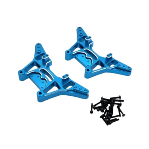 kowaku 2X RC Stoßdämpferhalterung vorne hinten Modellfahrzeugteile DIY modifiziertes Upgrade-Teil für UD1201 1/12 RC Modellautofahrzeuge, Blau kowaku 2X RC Stoßdämpferhalterung vorne hinten Modellfahrzeugteile DIY modifiziertes Upgrade-Teil für UD1201 1/12 RC Modellautofahrzeuge, Blau von kowaku