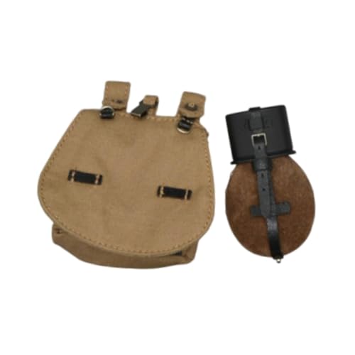 kowaku 2pcs Rucksack und Wasserkocher 1/6 Skala Dress Up Clothes Accessoires Miniatur für Puppen 12 "Accessoires von kowaku