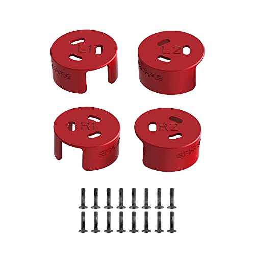 kowaku 4 Stück Aluminiumlegierung Motor Abdeckkappen Motorkappen Schutzabdeckung für Protect Motor Drohnenschutz Ersatzteile mit 16 Stück Schrauben, rot kowaku 4 Stück Aluminiumlegierung Motor Abdeckkappen Motorkappen Schutzabdeckung für Protect Motor Drohnenschutz Ersatzteile mit 16 Stück Schrauben, rot von kowaku