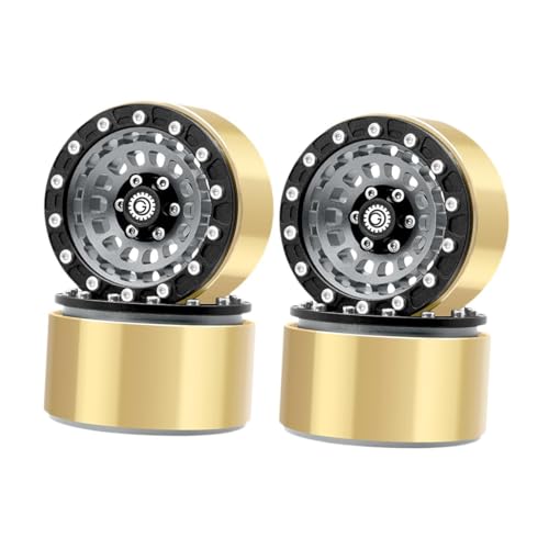 kowaku 4X 1,9" RC Gewichtete Räder Od 56,5mm Ersatz für SCX10 TRX4 90046 Upgrade Installieren, Grau kowaku 4X 1,9" RC Gewichtete Räder Od 56,5mm Ersatz für SCX10 TRX4 90046 Upgrade Installieren, Grau von kowaku